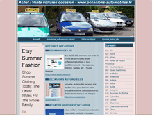 Tablet Screenshot of occasions-automobiles.fr